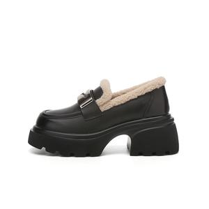 DAPHNE Женские коричневые лоферы