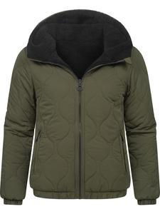 Пуховик ragwear Qaria, цвет dark olive