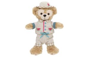 Duffy Summer Fruit Limited, плюшевый кулон с вышивкой арбуза, 15 см высота Tokyo Disney
