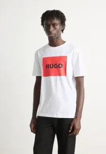 Футболка с принтом "dulive" Hugo, White