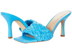 Марк Фишер ЛТД Драя Сандалии Женские Макарун Кожа Квадратный Носок Marc Fisher, синий