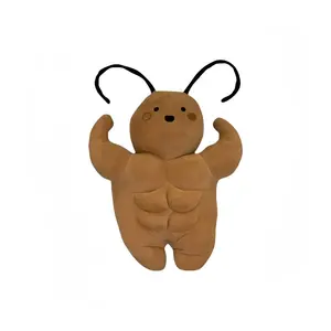 Плюшевая кукла гигантский таракан muscle strong 35cm height LALABABY