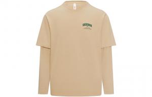 Футболка унисекс светло-бежевая Reebok