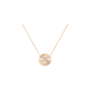 Подвеска Chaumet Jeux de liens harmony из розового золота с бриллиантами