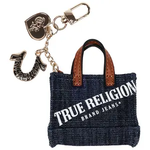 Мини-сумка-тоут из денима True Religion True Religion, Dark Denim