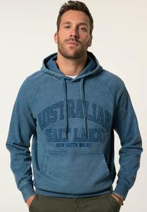 Толстовка BADGES VINTAGE LOOK KANGAROO POCKET JP1880, синий