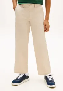 Легкие свободные брюки-чинос из саржи. Tommy Hilfiger, Classic Beige