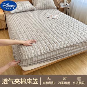 Disney Простыня на резинке 180х200 см, хлопковая стеганая, всесезонная, цвет Berlin Coffee