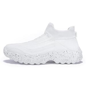 Kuding Кеды унисекс низкие черно-белые/белые/черно-зеленые/черно-оранжевые белые, цвет White