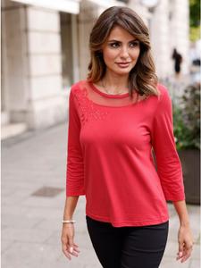 Рубашка с короткими рукавами клубничного цвета WITT WEIDEN