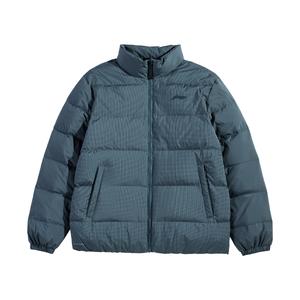 Куртка пуховая мужская LiNing Fitness Series Snail темно-голубая