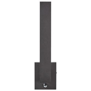 Уличный настенный светильник Tummel 7/13/46 см Beliani, черный