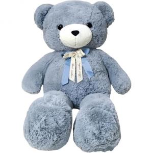 Плюшевая кукла милый медвежонок 80см/120см/160см/180см высота Whoops, бежевый/синий