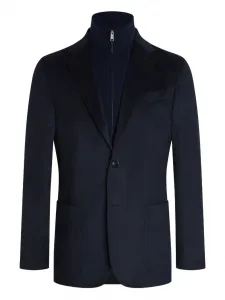 Кашемировый пиджак Oasi Zegna, синий