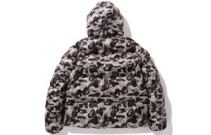 BAPE Co-brand пуховик унисекс серый Canada Goose