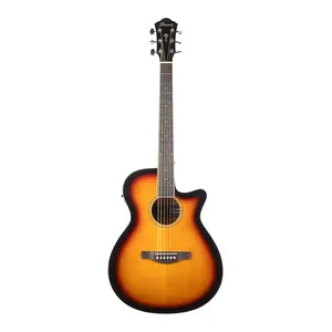 Акустическая/электрогитара Ibanez AEG7MH-VLS - Прозрачный винтажный санберст