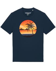 Рубашка Watapparel Sunset on palm beach, темно-синий