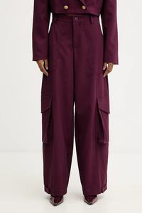 Брюки Haveone, бордовый