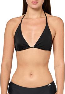 Женский классический бикини-топ с треугольными чашечками BOSS, Outer Space Black