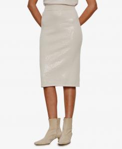 Женская юбка-карандаш с блестками и пайетками Sanctuary, Mother Of Pearl