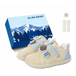 Нескользящие износостойкие низкие кроссовки для женщин Fawn Miri, Blue Coffee-Exclusive Shoe Box-Comes With Socks