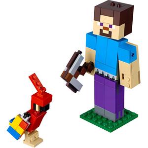Minecraft Collection, Main Character Steve пластиковые строительные блоки 0 300pcs 21148 LEGO