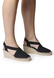 Босоножки женские Toni Pons на танкетке, черный