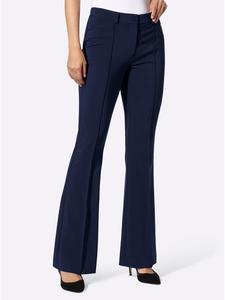 Heine Эластичные брюки темно-синего цвета