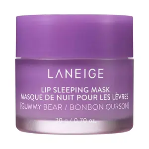 Ночная маска для губ интенсивное увлажнение с витамином С Laneige, цвет gummy bear