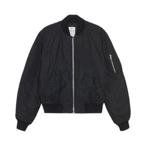 Куртка Stussy Waxed Built Bomber Jacket, Black