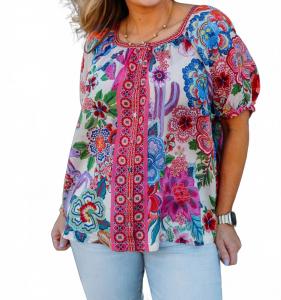 Авах Рубашка на пуговицах Калли Мульти Johnny Was