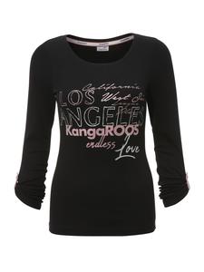 Рубашка с длинным рукавом Kangaroos, черный