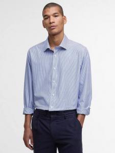 Рубашка Graham с длинными рукавами и воротником в полоску из хлопка Barbour