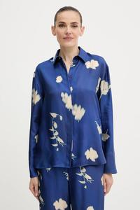 Шелковая рубашка ERACLEA Mm, синий