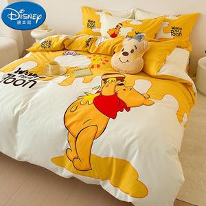 Disney Комплект постельного белья из 3 предметов, 120 см, простыня, пододеяльник 150x200 см