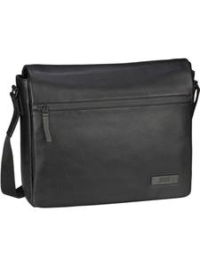 Сумка через плечо Jost Stockholm Shoulder Bag Flap L, черный