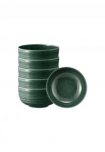 Набор мисок для корма Terra ø 17,7 см 6 шт Seltmann Weiden, тёмно-зелёный