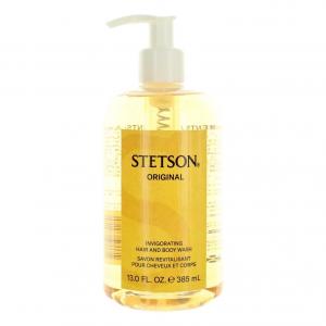 Stetson от Coty, 13 унций, бодрящий гель для волос и тела для мужчин Coty, Clear/Transparent