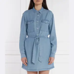 Платье Erin с поясом Pepe Jeans London, синий