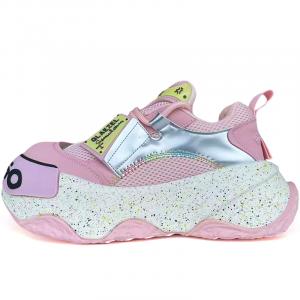 Summer Tour Устойчивые к истиранию массивные низкие кроссовки на платформе унисекс розовые, цвет Pink