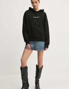 Хлопковая толстовка Guess Jeans, черный