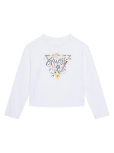 Блузка regular fit J5YI36 K6YW4 Guess, белый