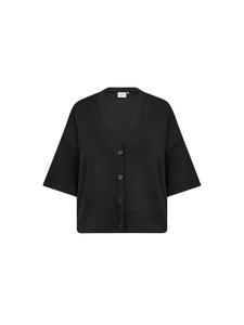 Вязаный кардиган Wasabi Concept Sabina 43, черный