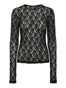 Лонгслив PIECES Shirt PCHazel, черный