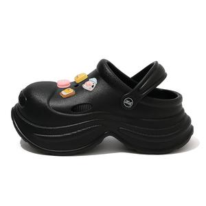 Cat power Клоги женские черные Milk Mini Cookies, цвет Black (Milk Mini Cookies)