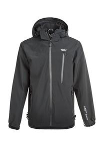 Дождевик DELTON W-PRO15000 с экологически чистым покрытием (без PFC) weather report, черный