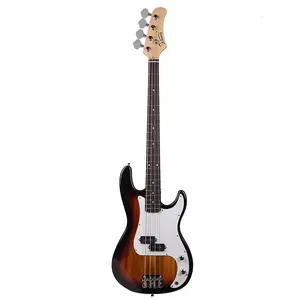 Электрогитарный ключ Glarry GP для бас-гитары, цвет заката