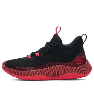 Кроссовки curry hovr splash 'black red' Under Armour, черный