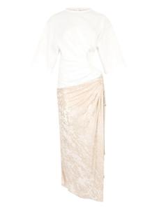 Платье с вырезами Roberto Cavalli, нейтральный