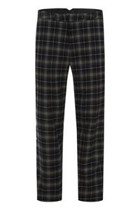 Брюки чино Chet Rock Chuck Swing Trouser Green Tartan, черный/зеленый
